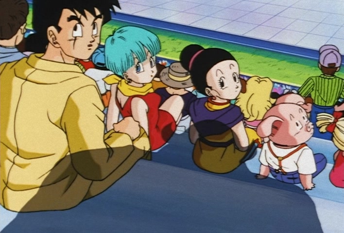 Dragon Ball Z Ep 224: A Great Miscalculation!! Satan vs Three Super Warriors?! @ 06:48