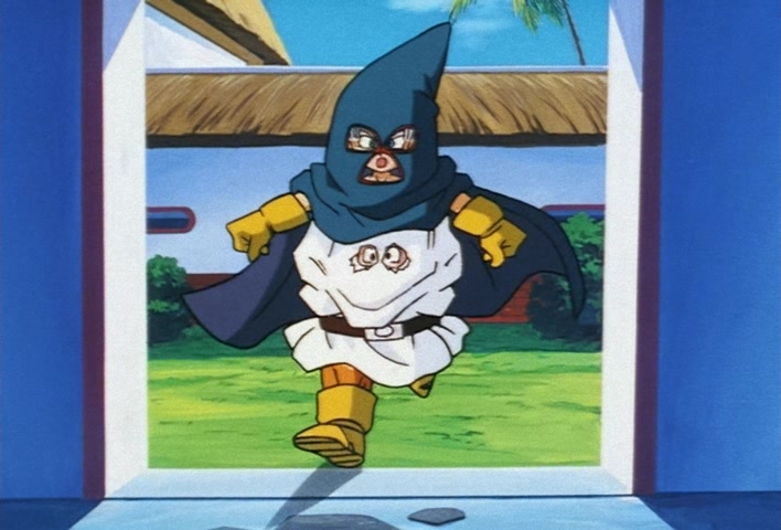 Dragon Ball Z Ep 224: A Great Miscalculation!! Satan vs Three Super Warriors?! @ 07:26