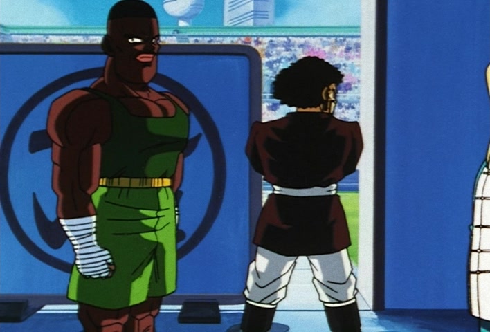 Dragon Ball Z Ep 224: A Great Miscalculation!! Satan vs Three Super Warriors?! @ 07:32