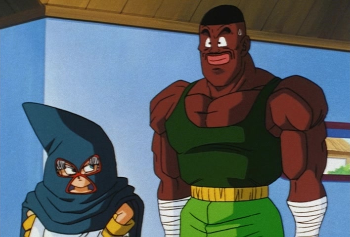 Dragon Ball Z Ep 224: A Great Miscalculation!! Satan vs Three Super Warriors?! @ 07:45