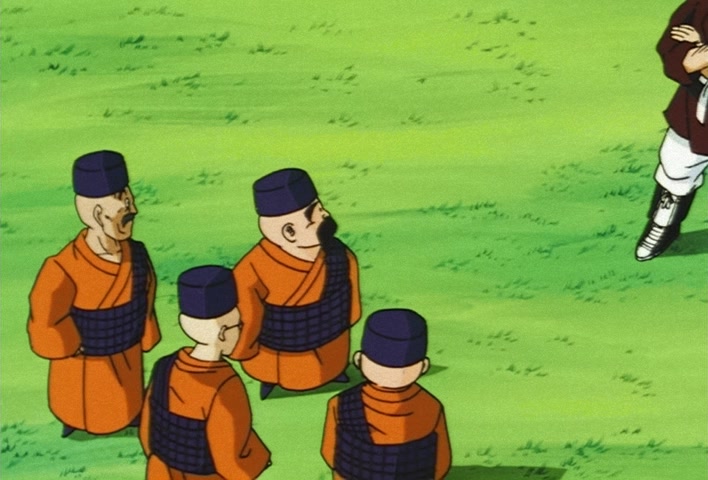 Dragon Ball Z Ep 224: A Great Miscalculation!! Satan vs Three Super Warriors?! @ 08:36