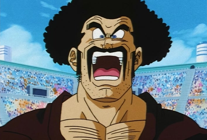 Dragon Ball Z Ep 224: A Great Miscalculation!! Satan vs Three Super Warriors?! @ 09:07