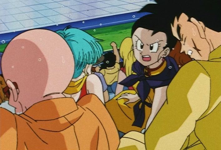 Dragon Ball Z Ep 224: A Great Miscalculation!! Satan vs Three Super Warriors?! @ 10:55