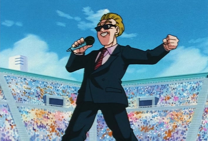 Dragon Ball Z Ep 224: A Great Miscalculation!! Satan vs Three Super Warriors?! @ 11:08