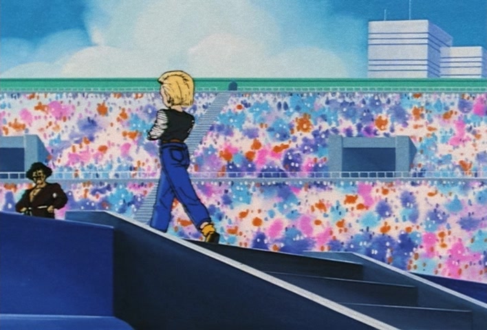 Dragon Ball Z Ep 224: A Great Miscalculation!! Satan vs Three Super Warriors?! @ 11:39