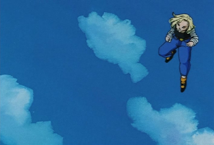 Dragon Ball Z Ep 225: Such Strong Kids!! No. 18's Close Fight?! @ 07:03