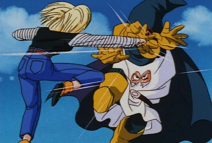 Dragon Ball Z Ep 225: Such Strong Kids!! No. 18's Close Fight?! @ 14:57