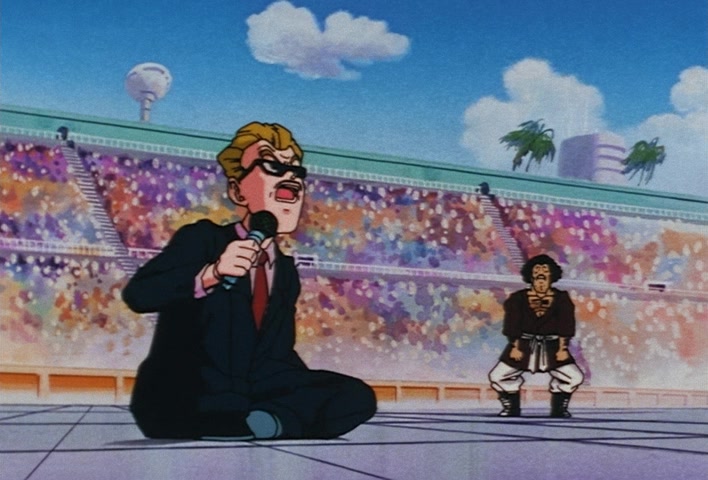 Dragon Ball Z Ep 225: Such Strong Kids!! No. 18's Close Fight?! @ 15:48