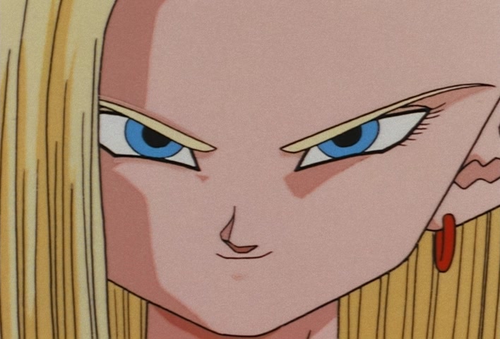 Dragon Ball Z Ep 225: Such Strong Kids!! No. 18's Close Fight?! @ 17:45