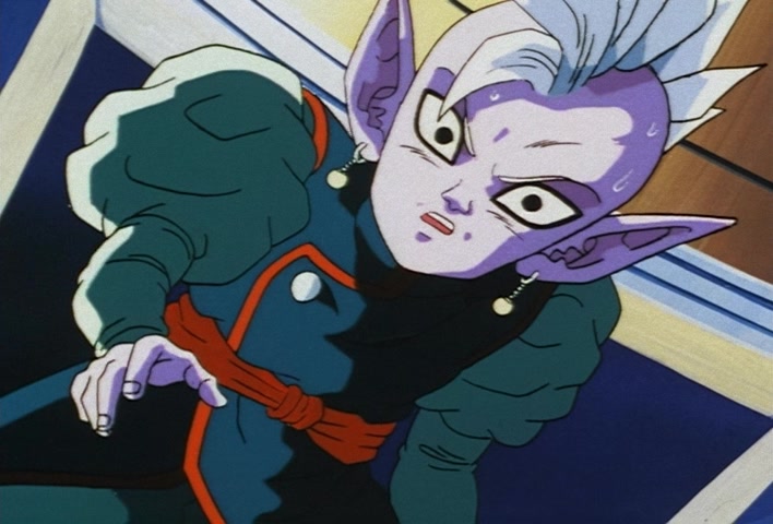 Dragon Ball Z Ep 228: Vegeta, the Prince of Destruction, is Revived!! Intrusion at the Tournament @ 10:54