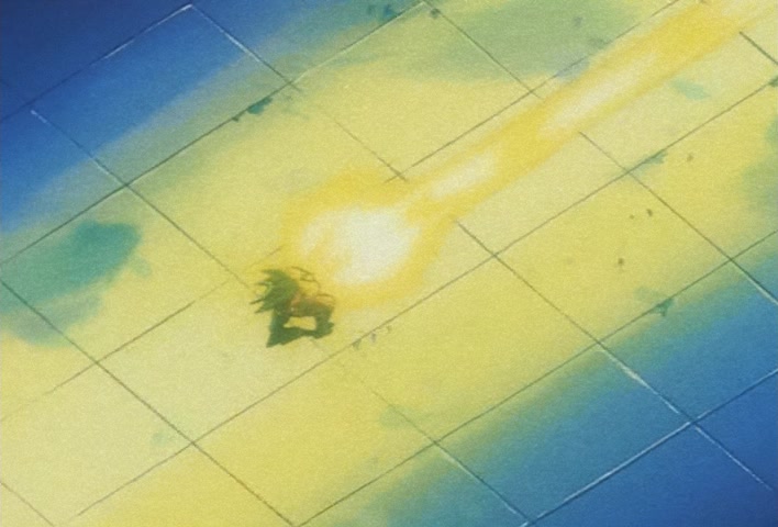 Dragon Ball Z Ep 228: Vegeta, the Prince of Destruction, is Revived!! Intrusion at the Tournament @ 20:36