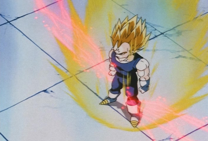 Dragon Ball Z Ep 228: Vegeta, the Prince of Destruction, is Revived!! Intrusion at the Tournament @ 21:32