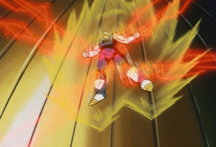Dragon Ball Z Ep 229: A Super Confrontation of Destiny!! The Clash of Goku vs Vegeta @ 02:09