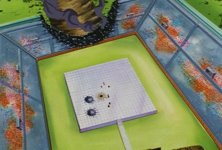 Dragon Ball Z Ep 229: A Super Confrontation of Destiny!! The Clash of Goku vs Vegeta @ 03:53