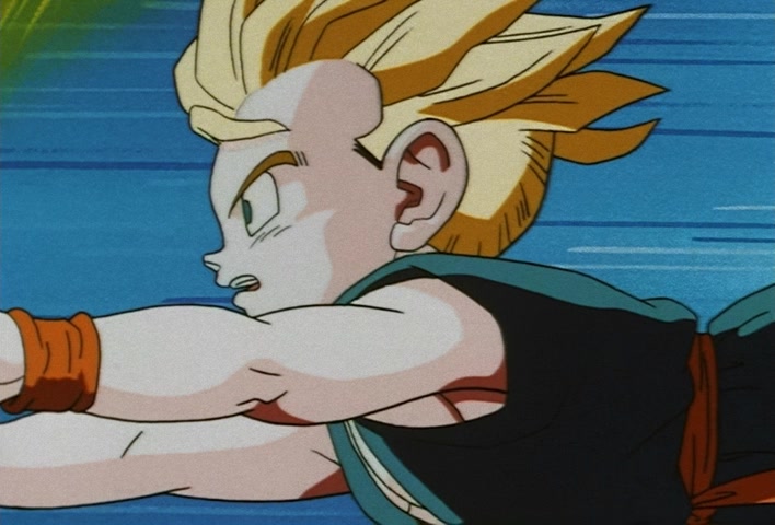 Dragon Ball Z Ep 229: A Super Confrontation of Destiny!! The Clash of Goku vs Vegeta @ 05:04