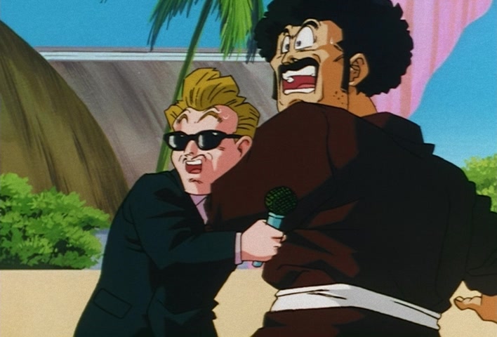 Dragon Ball Z Ep 229: A Super Confrontation of Destiny!! The Clash of Goku vs Vegeta @ 07:22