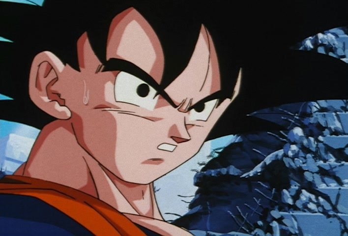 Dragon Ball Z Ep 229: A Super Confrontation of Destiny!! The Clash of Goku vs Vegeta @ 07:31