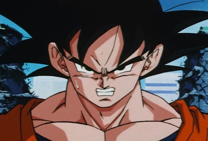 Dragon Ball Z Ep 229: A Super Confrontation of Destiny!! The Clash of Goku vs Vegeta @ 08:47