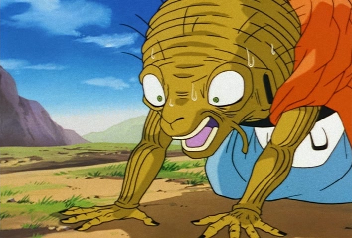 Dragon Ball Z Ep 233: A Straight Line to Despair?! The Grief of Kaioshin @ 07:37