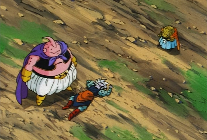 Dragon Ball Z Ep 235: Gonna Eat'cha!! A Hungry Majin's Supernatural Power @ 12:53