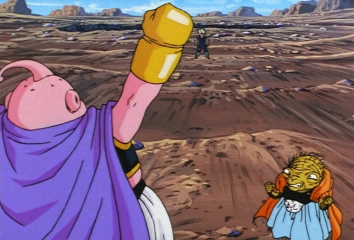 Dragon Ball Z Ep 235: Gonna Eat'cha!! A Hungry Majin's Supernatural Power @ 17:33