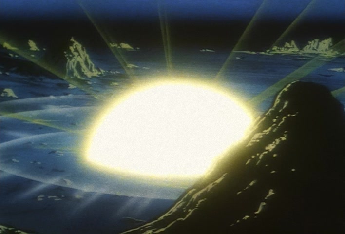 Dragon Ball Z Ep 236: A Warrior's Resolution!! I Will Dispose of the Majin @ 03:25