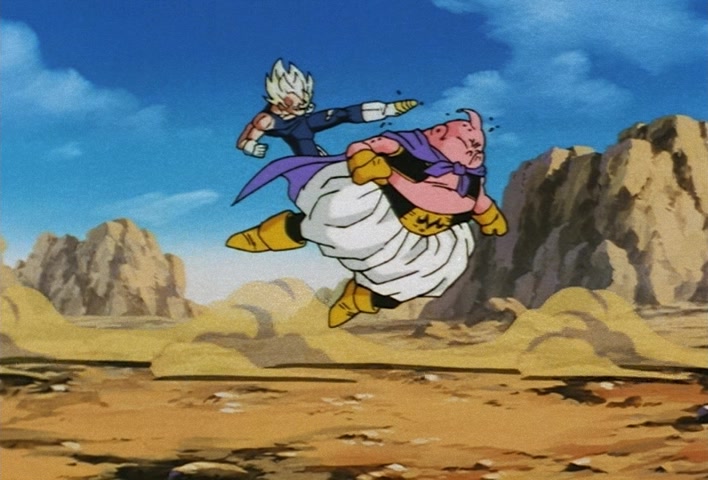 Dragon Ball Z Ep 236: A Warrior's Resolution!! I Will Dispose of the Majin @ 04:55