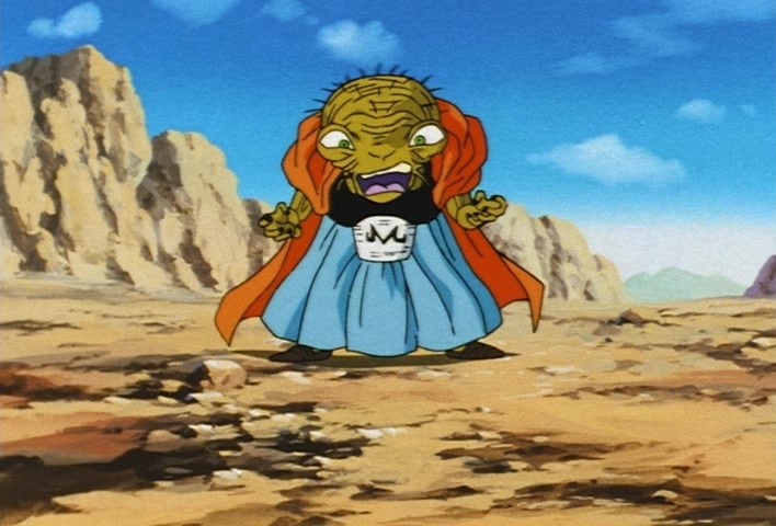 Dragon Ball Z Ep 236: A Warrior's Resolution!! I Will Dispose of the Majin @ 05:09