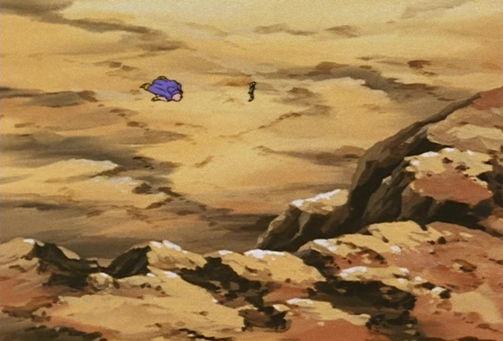 Dragon Ball Z Ep 236: A Warrior's Resolution!! I Will Dispose of the Majin @ 05:47