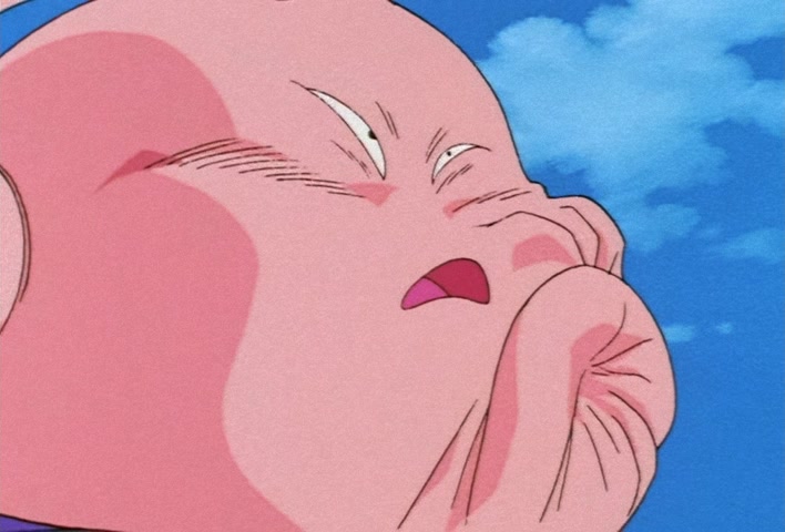 Dragon Ball Z Ep 236: A Warrior's Resolution!! I Will Dispose of the Majin @ 05:52