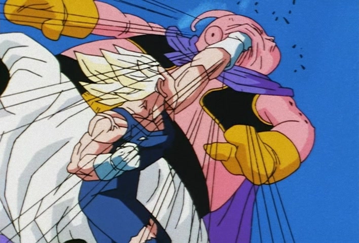 Dragon Ball Z Ep 236: A Warrior's Resolution!! I Will Dispose of the Majin @ 06:25