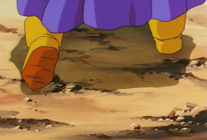 Dragon Ball Z Ep 236: A Warrior's Resolution!! I Will Dispose of the Majin @ 06:39