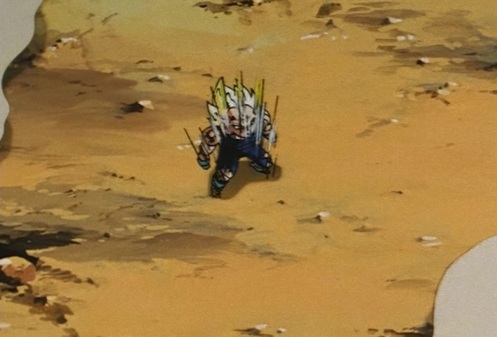 Dragon Ball Z Ep 236: A Warrior's Resolution!! I Will Dispose of the Majin @ 06:48