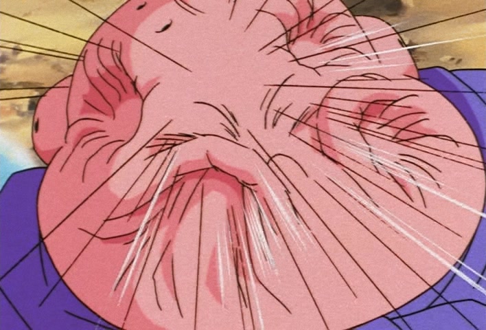 Dragon Ball Z Ep 236: A Warrior's Resolution!! I Will Dispose of the Majin @ 06:58