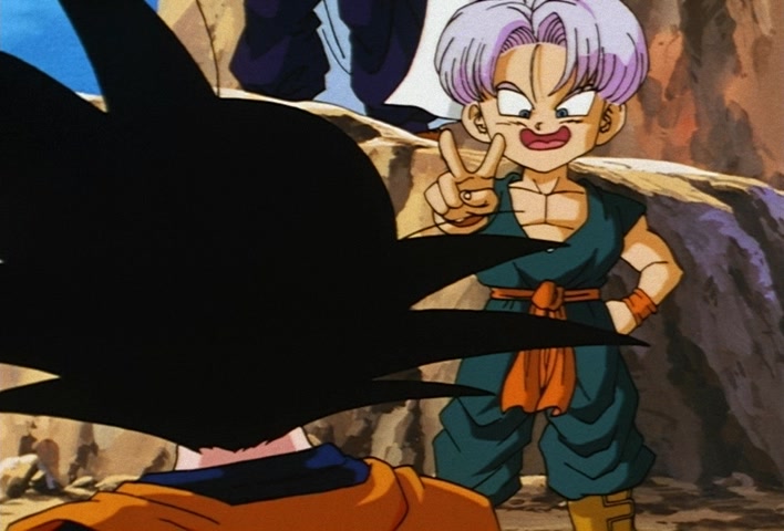 Dragon Ball Z Ep 236: A Warrior's Resolution!! I Will Dispose of the Majin @ 08:00