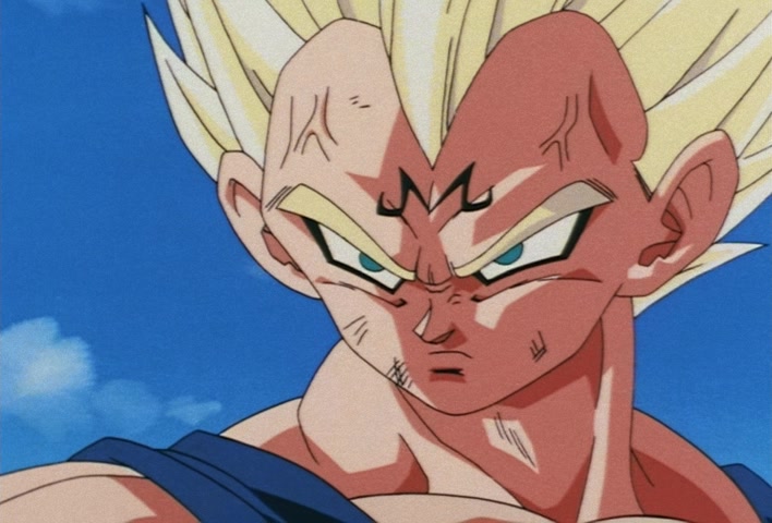 Dragon Ball Z Ep 236: A Warrior's Resolution!! I Will Dispose of the Majin @ 08:28