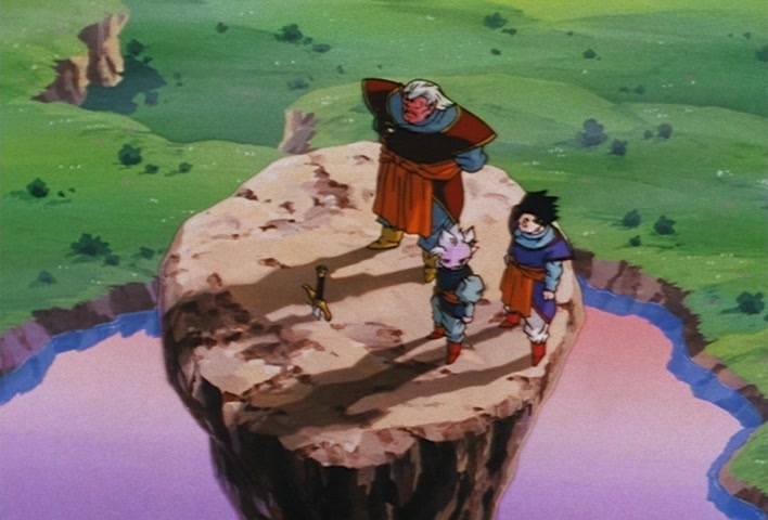Dragon Ball Z Ep 243: It Came Ou~t!! The Legendary Z Sword @ 03:11