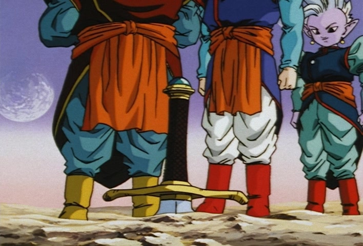Dragon Ball Z Ep 243: It Came Ou~t!! The Legendary Z Sword @ 03:15