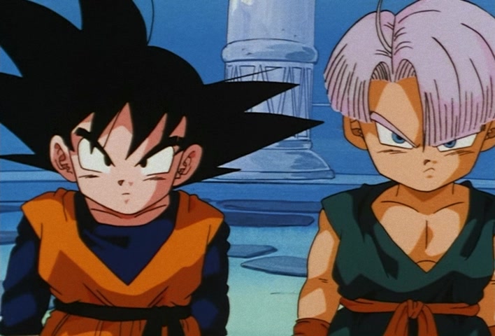 Dragon Ball Z Ep 243: It Came Ou~t!! The Legendary Z Sword @ 12:15