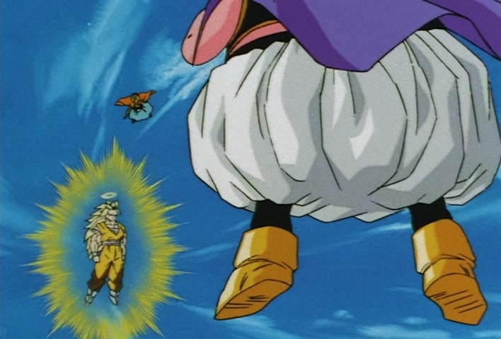 Dragon Ball Z Ep 245: An Astounding, Great Transformation!! Super Saiyan 3 @ 20:33