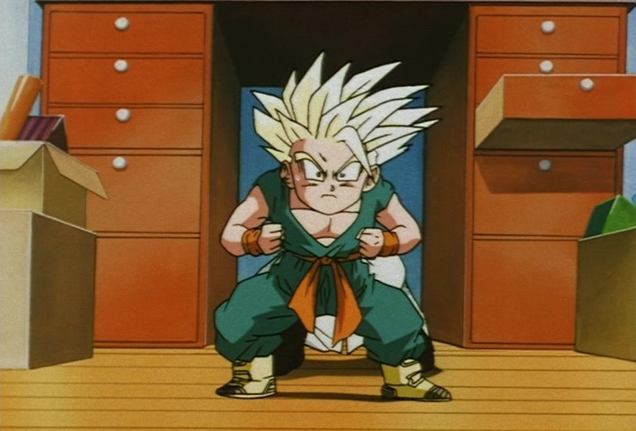 Dragon Ball Z Ep 245: An Astounding, Great Transformation!! Super Saiyan 3 @ 22:03