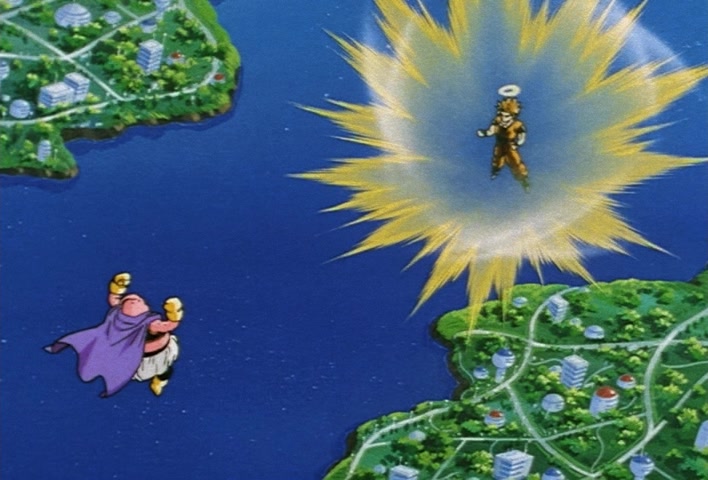 Dragon Ball Z Ep 246: Bye-Bye, Bobbidi!! Majin Boo Rebels @ 02:54
