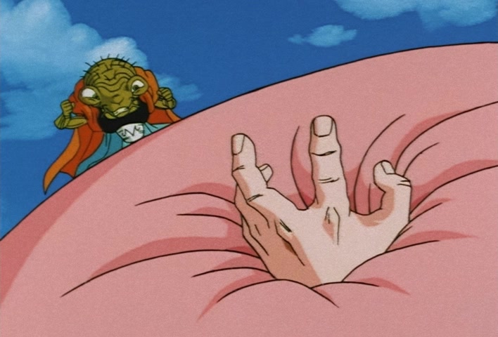 Dragon Ball Z Ep 246: Bye-Bye, Bobbidi!! Majin Boo Rebels @ 05:49