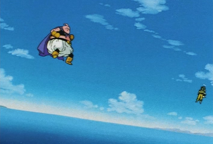 Dragon Ball Z Ep 246: Bye-Bye, Bobbidi!! Majin Boo Rebels @ 08:24