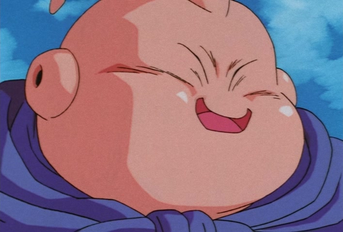 Dragon Ball Z Ep 246: Bye-Bye, Bobbidi!! Majin Boo Rebels @ 17:30