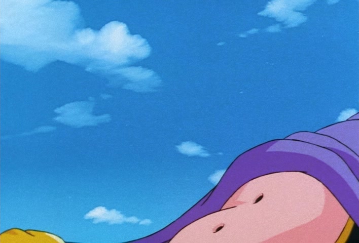 Dragon Ball Z Ep 247: Absurdly Awful Looking?! The Special Training Transformation Pose @ 03:38