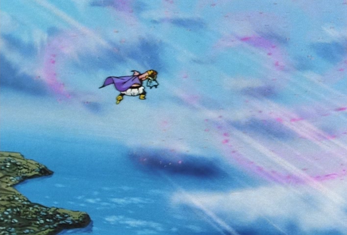 Dragon Ball Z Ep 247: Absurdly Awful Looking?! The Special Training Transformation Pose @ 04:01