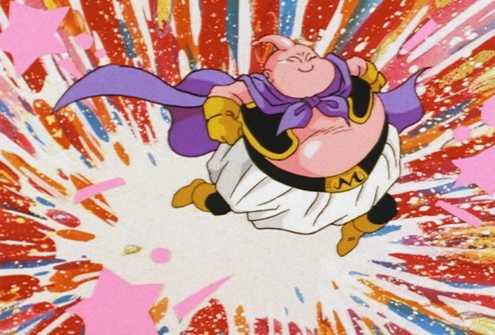 Dragon Ball Z Ep 247: Absurdly Awful Looking?! The Special Training Transformation Pose @ 04:37