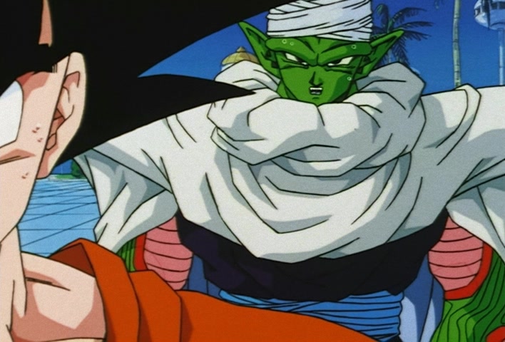 Dragon Ball Z Ep 247: Absurdly Awful Looking?! The Special Training Transformation Pose @ 04:57