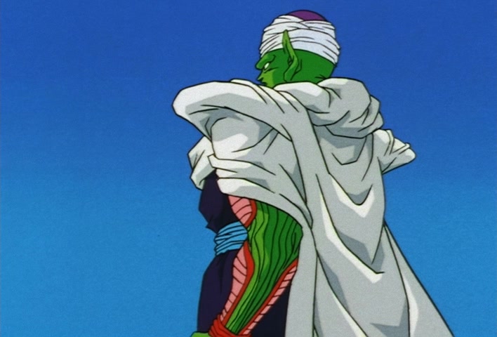 Dragon Ball Z Ep 247: Absurdly Awful Looking?! The Special Training Transformation Pose @ 05:09